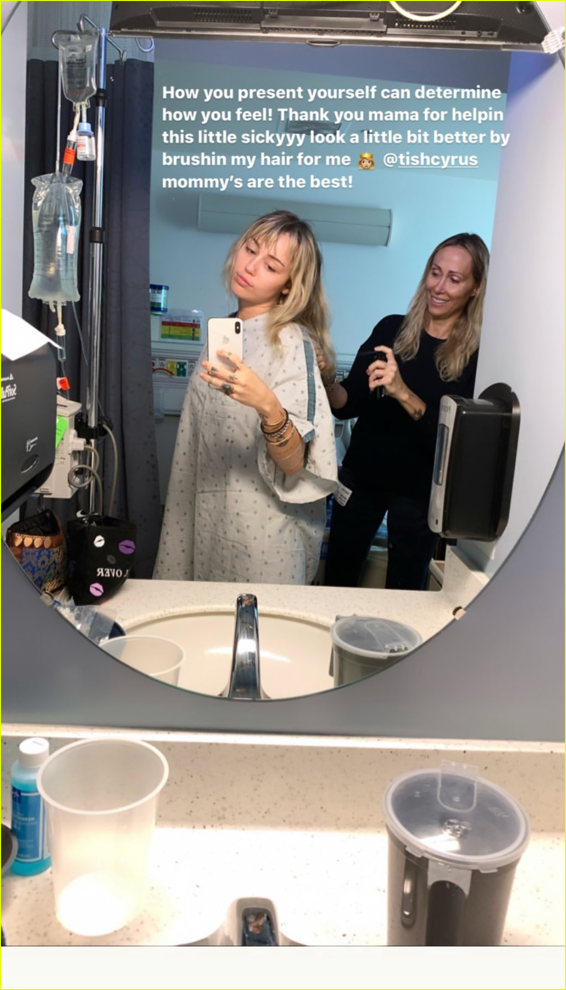 miley cyrus hospitalized tonsillitis diagnosis 02