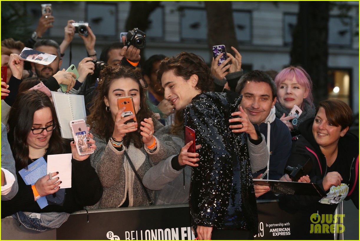 Full Sized Photo of timothee chalamet lily rose depp king premiere bfi