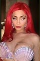 kylie jenner dresses as super sexy ariel from the little mermaid for halloween 01