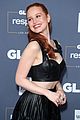 madelaine petsch represents riverdale at glsen respect awards with travis mills 11