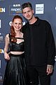 madelaine petsch represents riverdale at glsen respect awards with travis mills 23