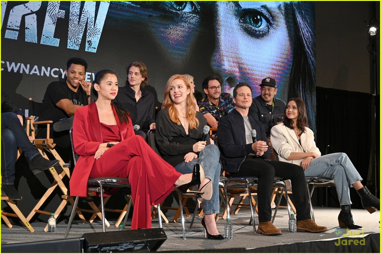 Full Sized Photo of nancy drew cast nycc panel pics 02 | Kennedy McMann ...