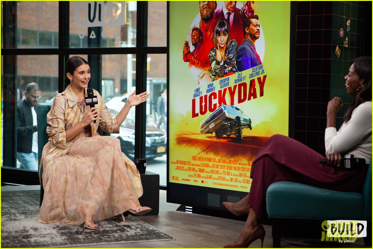 Nina Dobrev Promotes Her New Movie Lucky Day In Nyc Photo 1264918