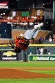 simone biles does backflip before throwing first pitch at world series game 08
