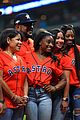 simone biles does backflip before throwing first pitch at world series game 11