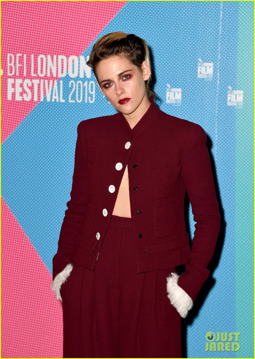 Full Sized Photo of kristen stewart red hot seberg bfi london film