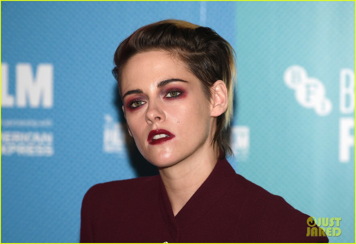 Full Sized Photo of kristen stewart red hot seberg bfi london film