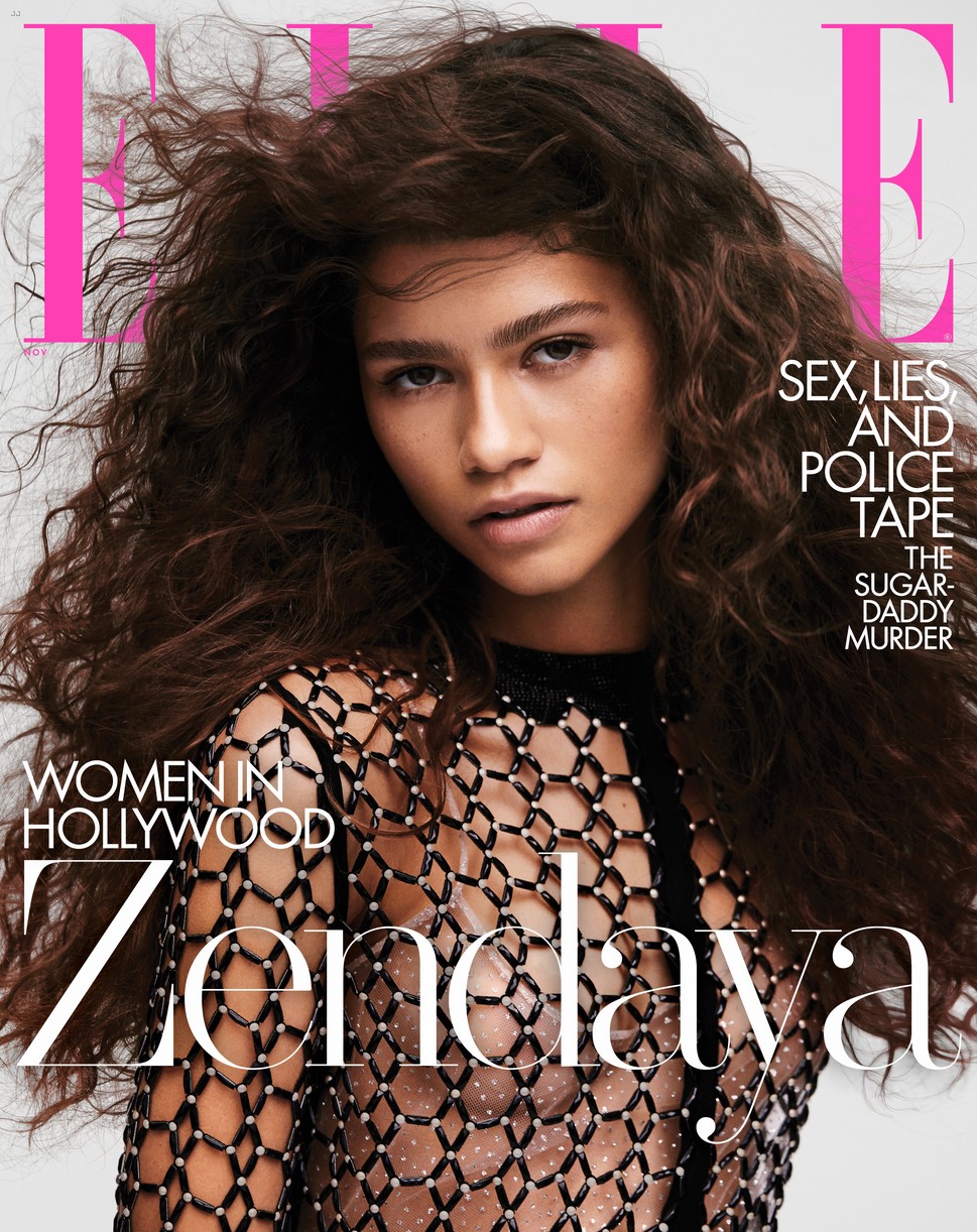 Full Sized Photo of zendaya elle women hollywood issue queen slim 01