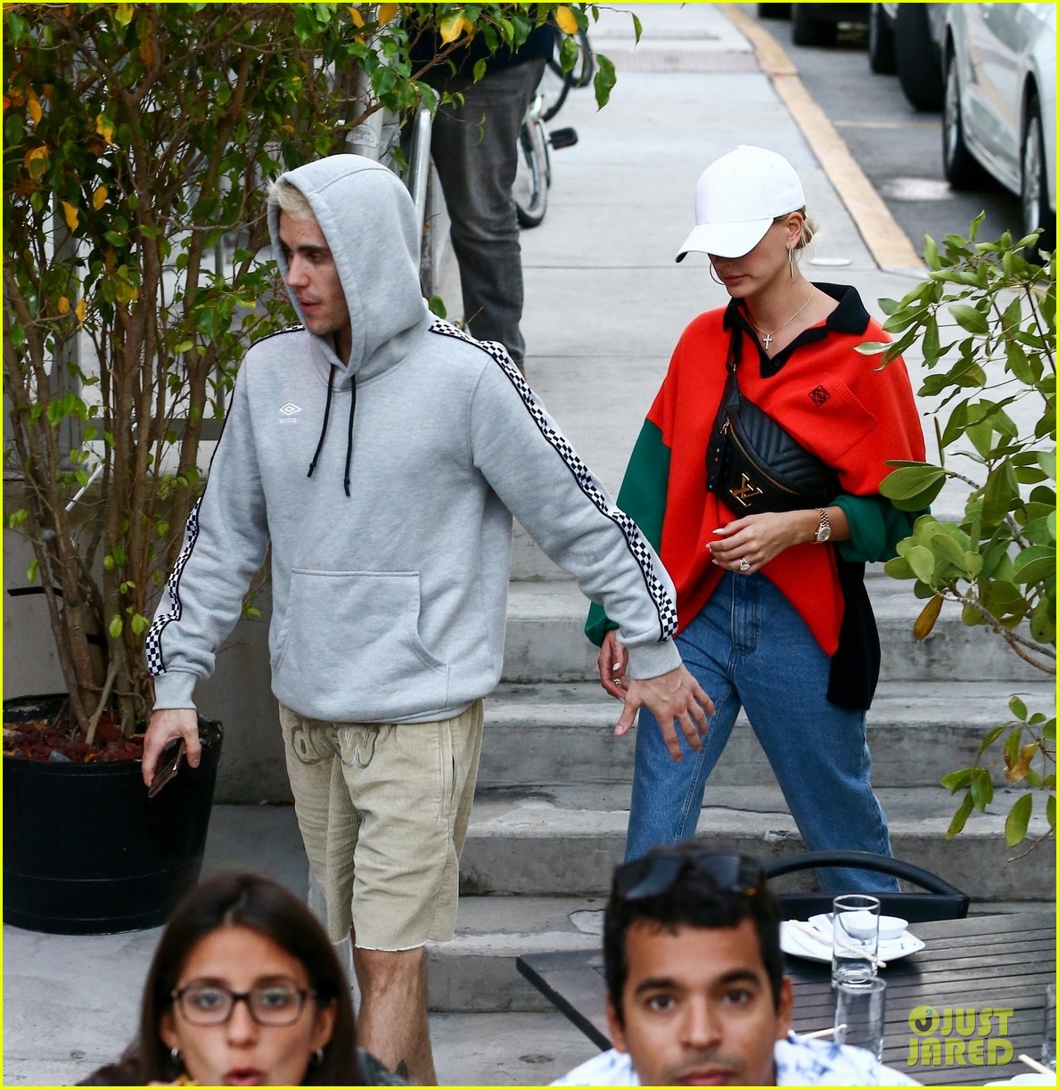 justin bieber hailey bieber dinner in miami sushi 27