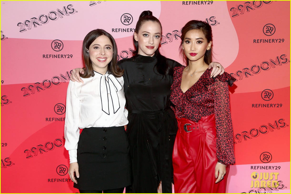 kat dennings brenda song ester povitsky bring dollface to 29rooms event 03