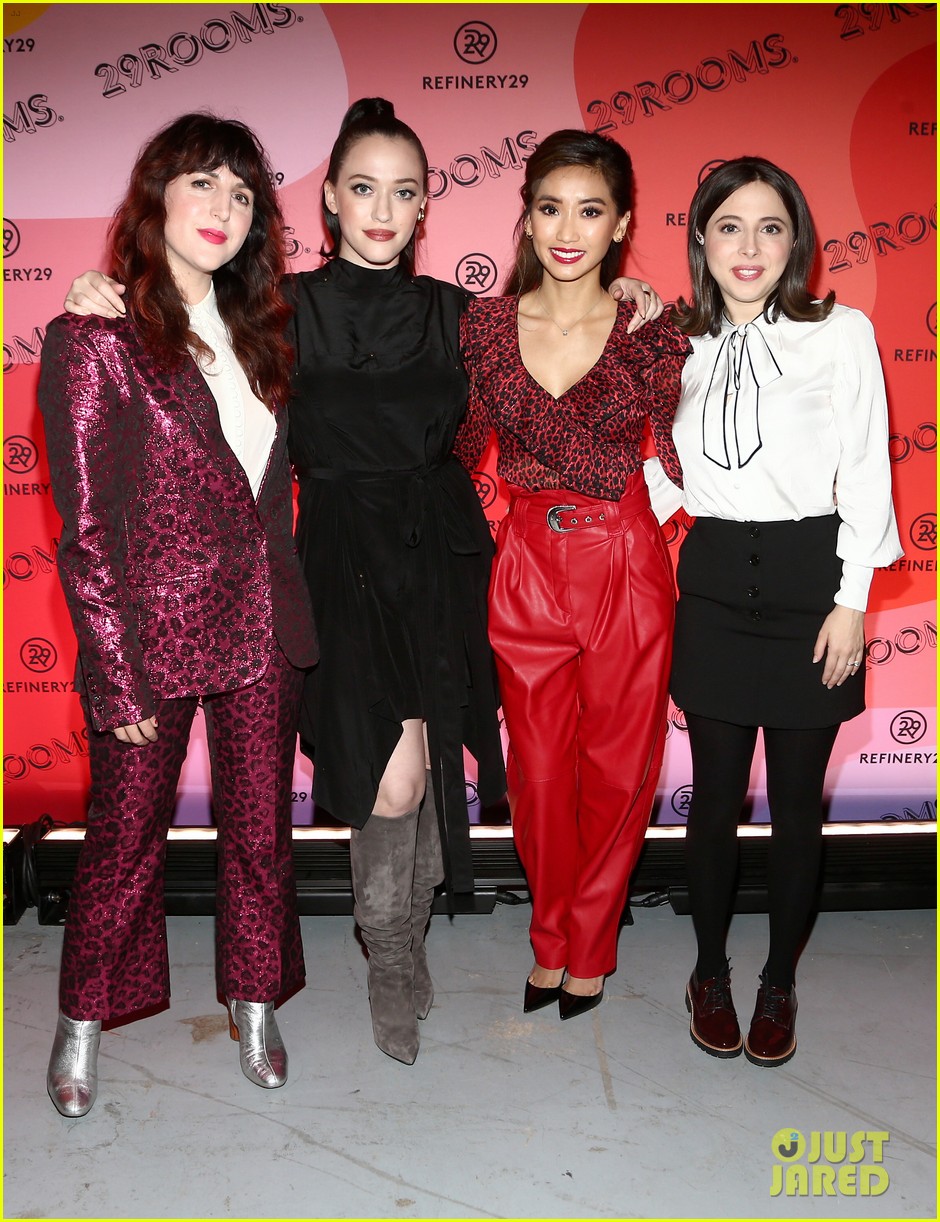 kat dennings brenda song ester povitsky bring dollface to 29rooms event 08