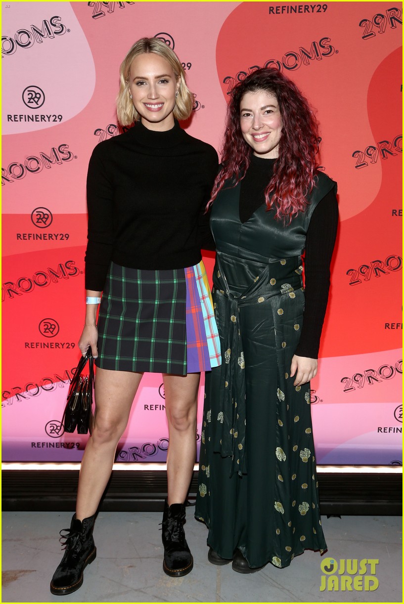 kat dennings brenda song ester povitsky bring dollface to 29rooms event 14
