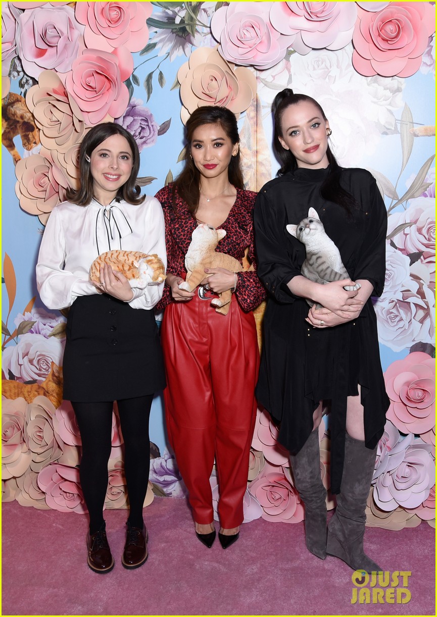 kat dennings brenda song ester povitsky bring dollface to 29rooms event 15