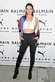 cara delevingne balmain olivier rousteing share kiss puma la launch party 03