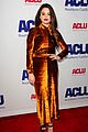 selena gomez looks so pretty in a velvet dress at bill of rights dinner 02