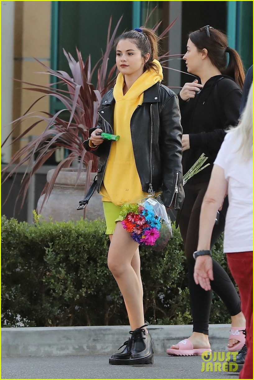 Selena Gomez Goes Bright & Colorful for Her Day Out with Friends ...