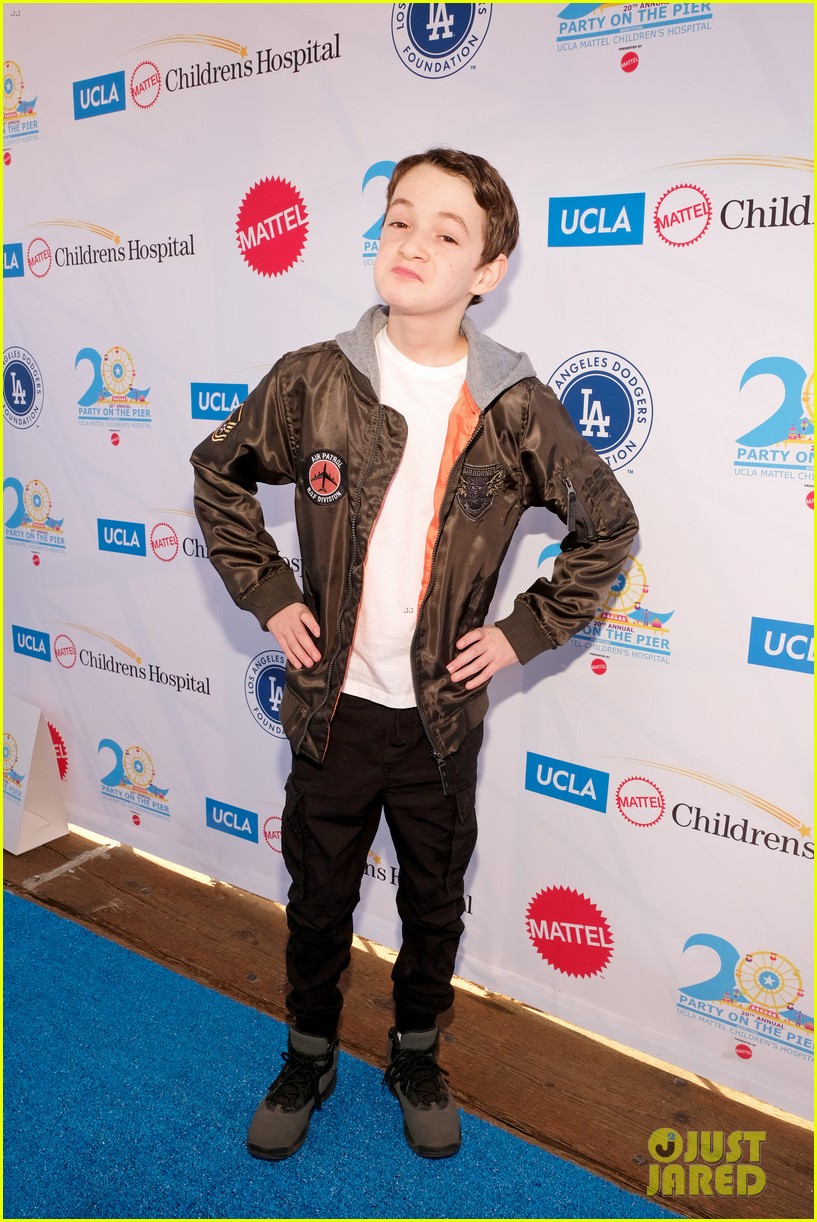 isaak presley kenzie ziegler couple up at ucla party on the pier 27