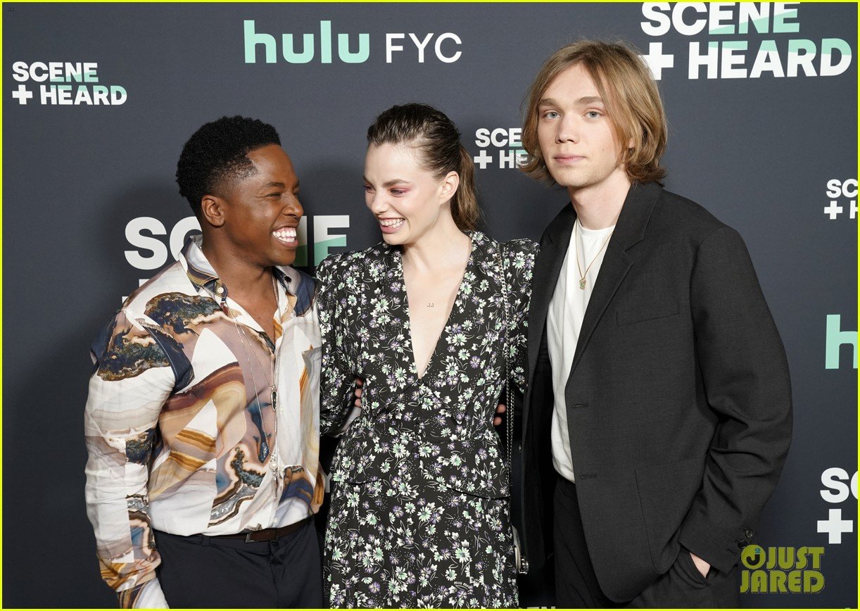 Full Sized Photo of joey king alaska cast hulu scene heard event 27