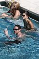 kaia gerber pete davidson kiss poolside in miami 027