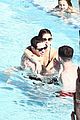 kaia gerber pete davidson kiss poolside in miami 047