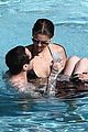 kaia gerber pete davidson kiss poolside in miami 048