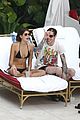 kaia gerber pete davidson kiss poolside in miami 101