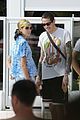 kaia gerber pete davidson kiss poolside in miami 122