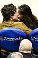 shawn mendes camila cabello share smooch clippers game 04