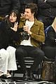 shawn mendes camila cabello share smooch clippers game 09