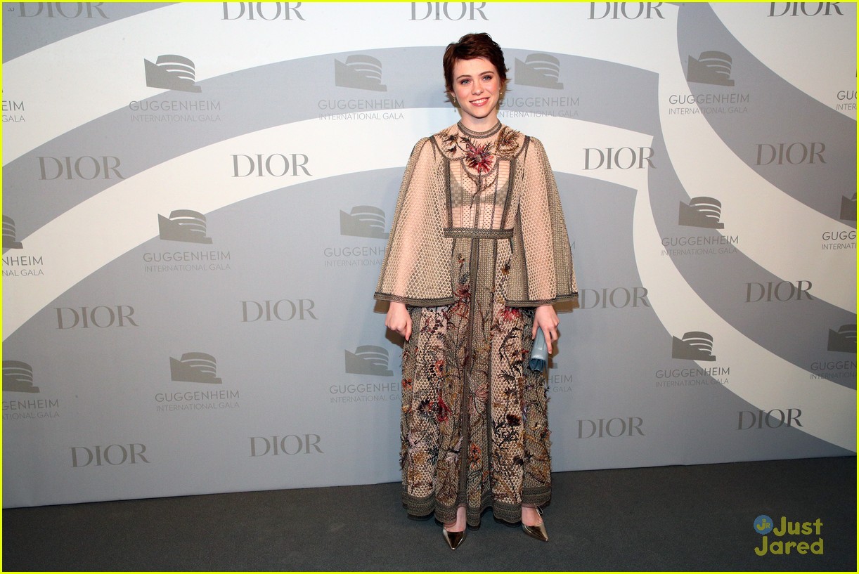 Full Sized Photo of nina dobrev guggenheim gala night two maya hawke