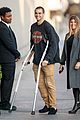 noah centineo toe grab jkl appearance 04