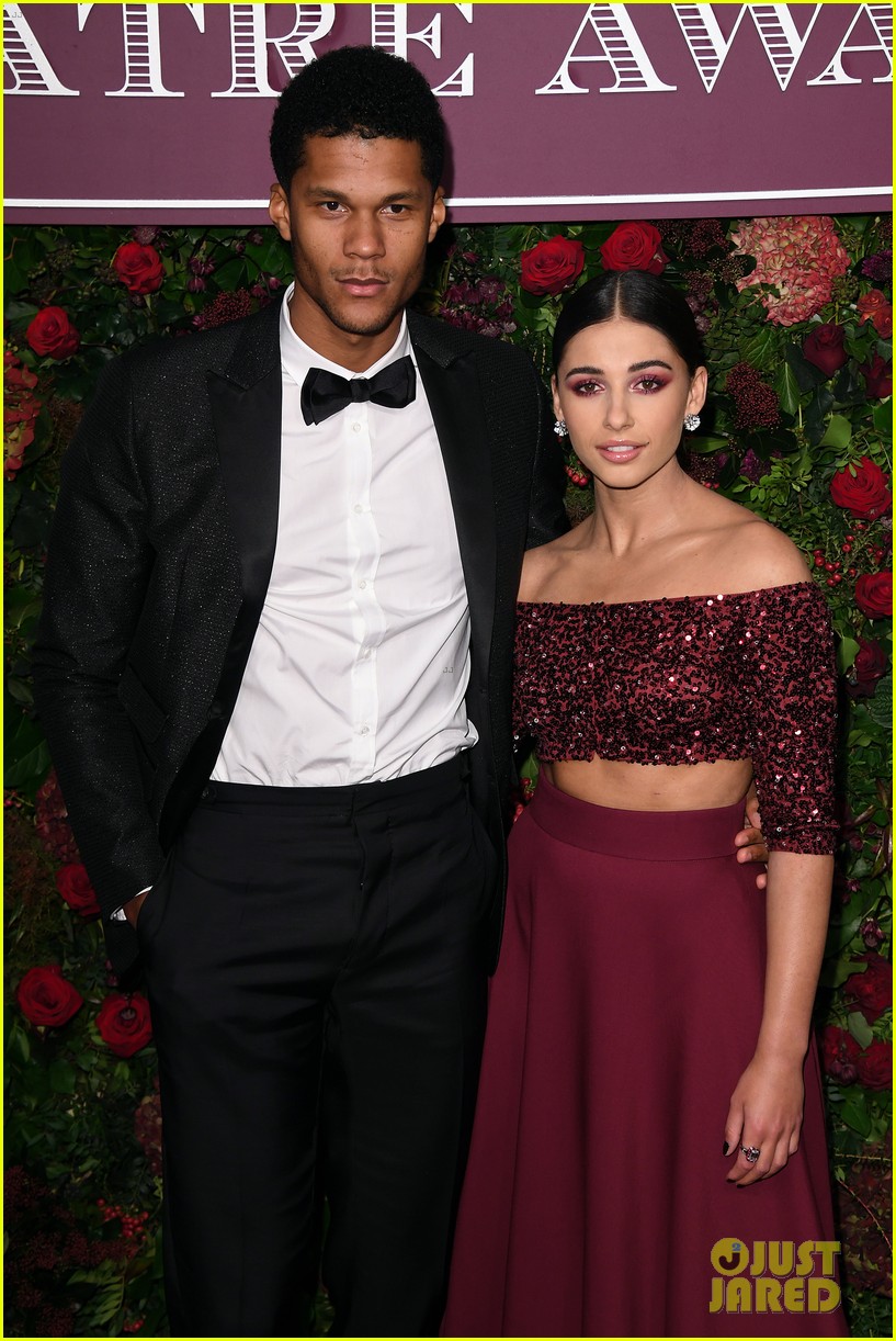 naomi scott ella balinska evening standard theatre awards 16