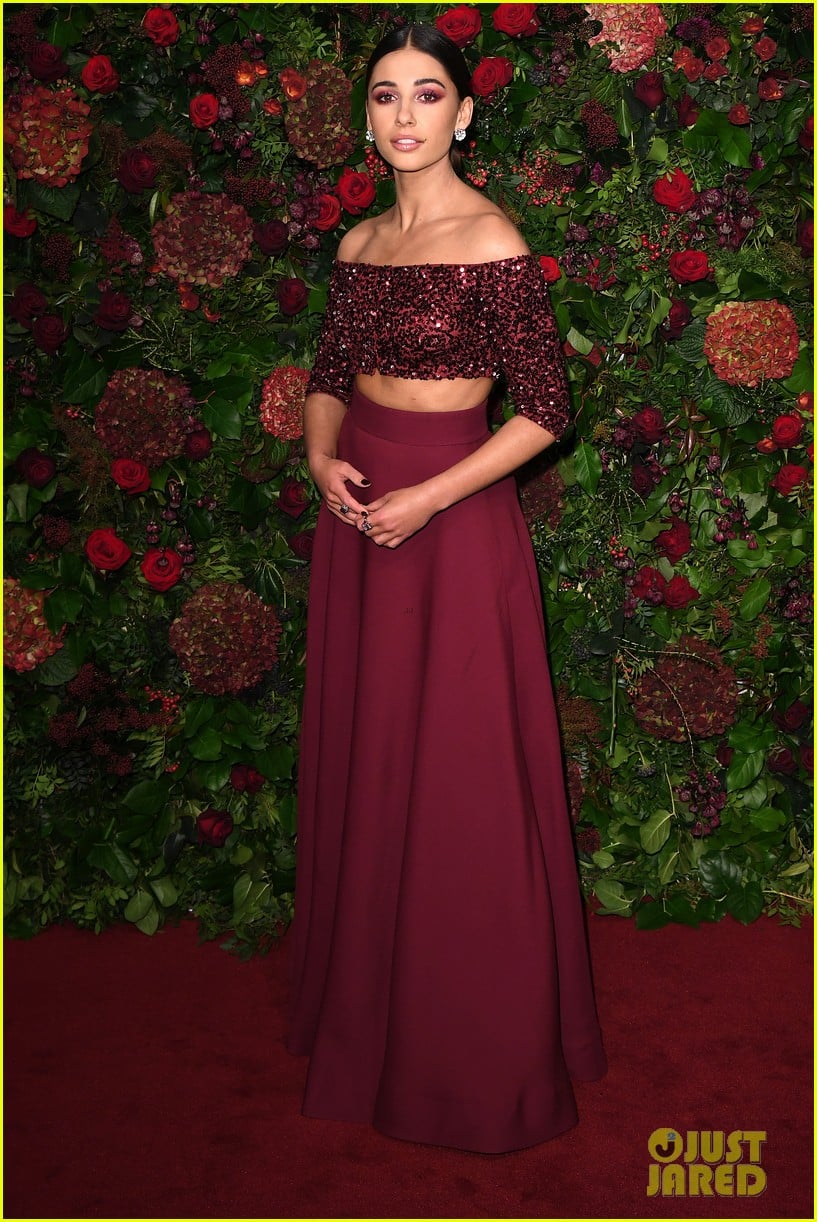 naomi scott ella balinska evening standard theatre awards 18