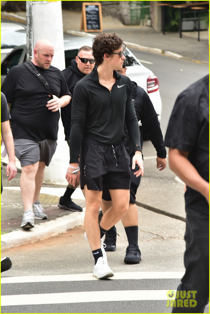Shawn Mendes Heads Out for the Day While Touring Brazil Photo 1275826