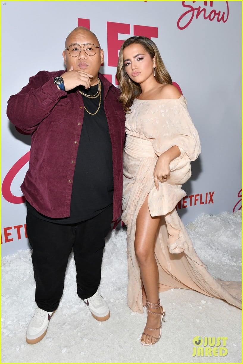 Full Sized Photo of let snow premiere cast pics 76 | Isabela Merced