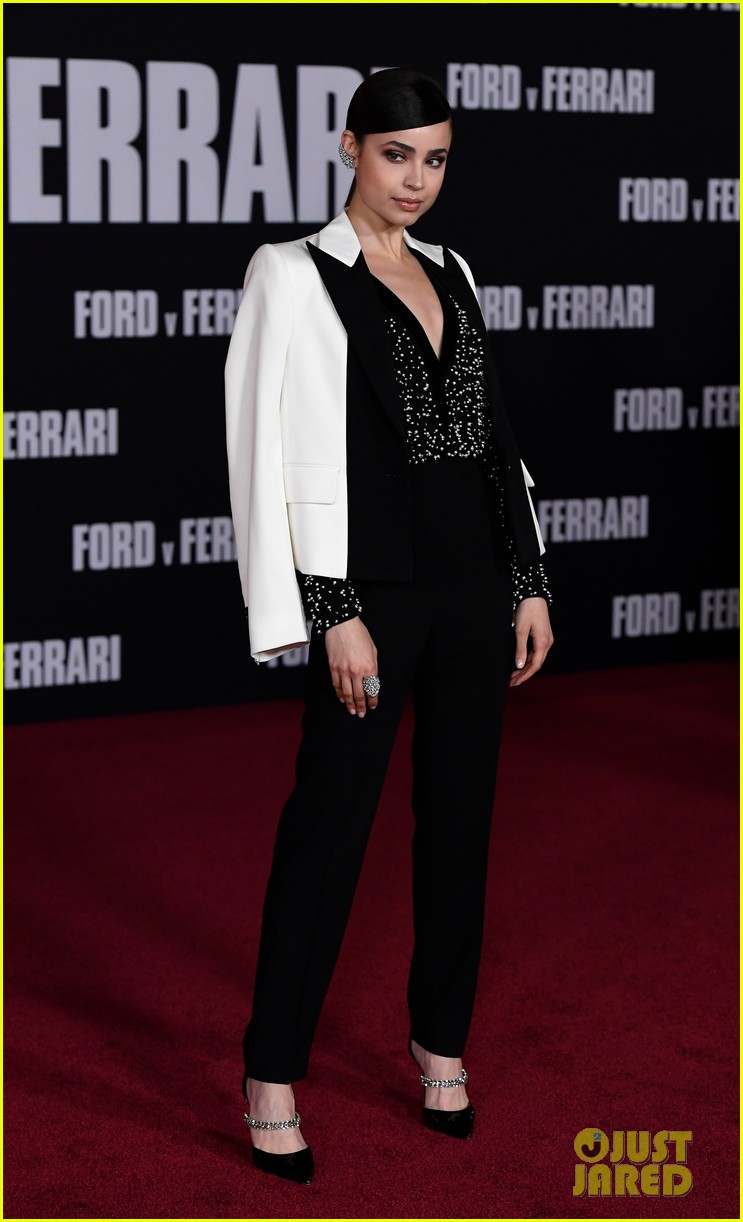 sofia carson serves major looks at frod v ferrari premiere 05