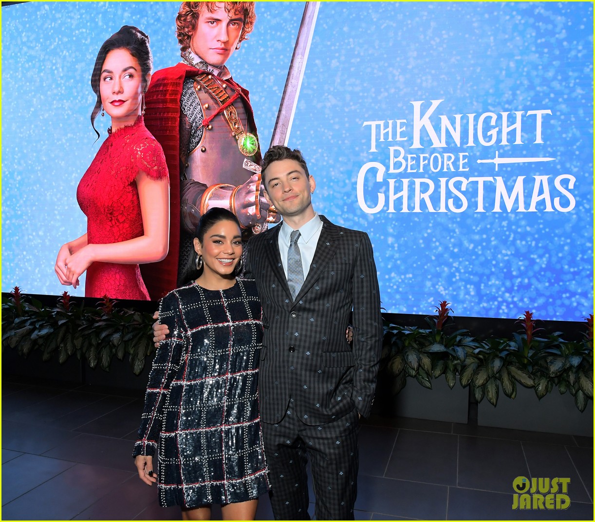 Vanessa Hudgens Rings In The Holiday Season at 'Knight Before Christmas 