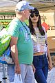 victoria justice farmers market with her dad 01