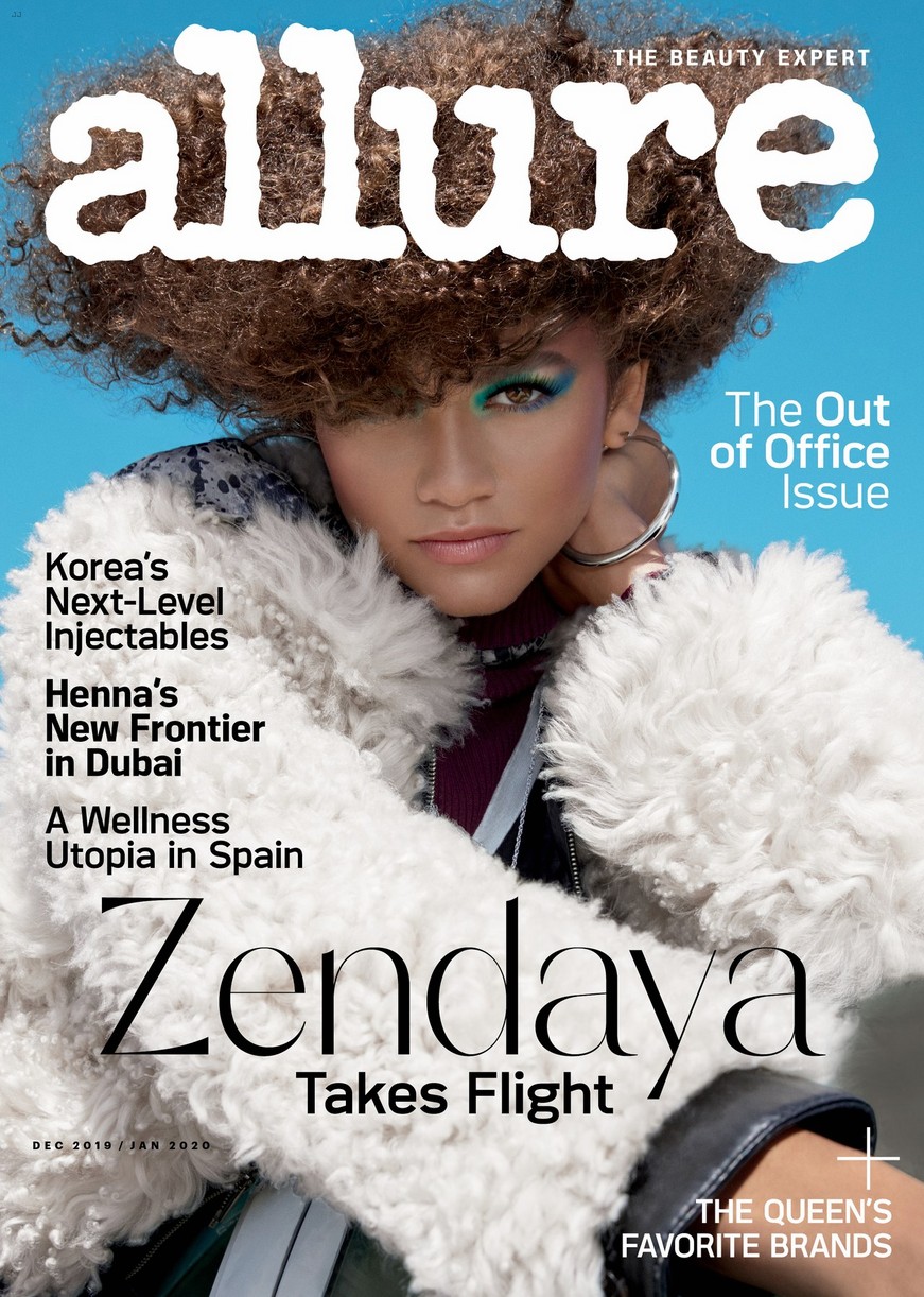zendaya allure cover talks fans music more 01