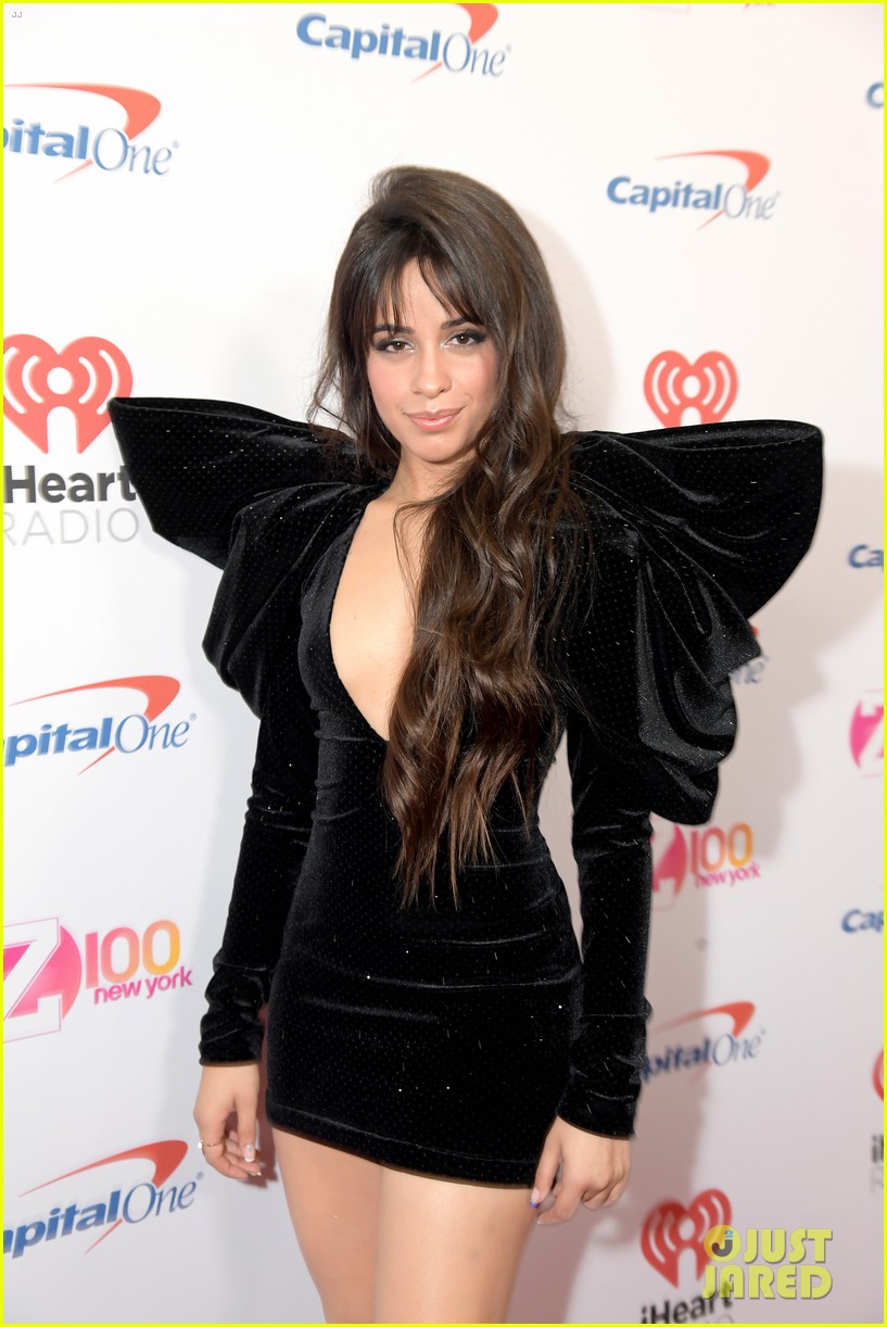 Camila Cabello S Latex Outfit For Z100 S Jingle Ball 2019 Has Pearls On