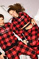 kendall jenner buffalo check pjs ck party 26