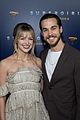 melissa benoist chris wood celebrate 100 episodes of supergirl 05