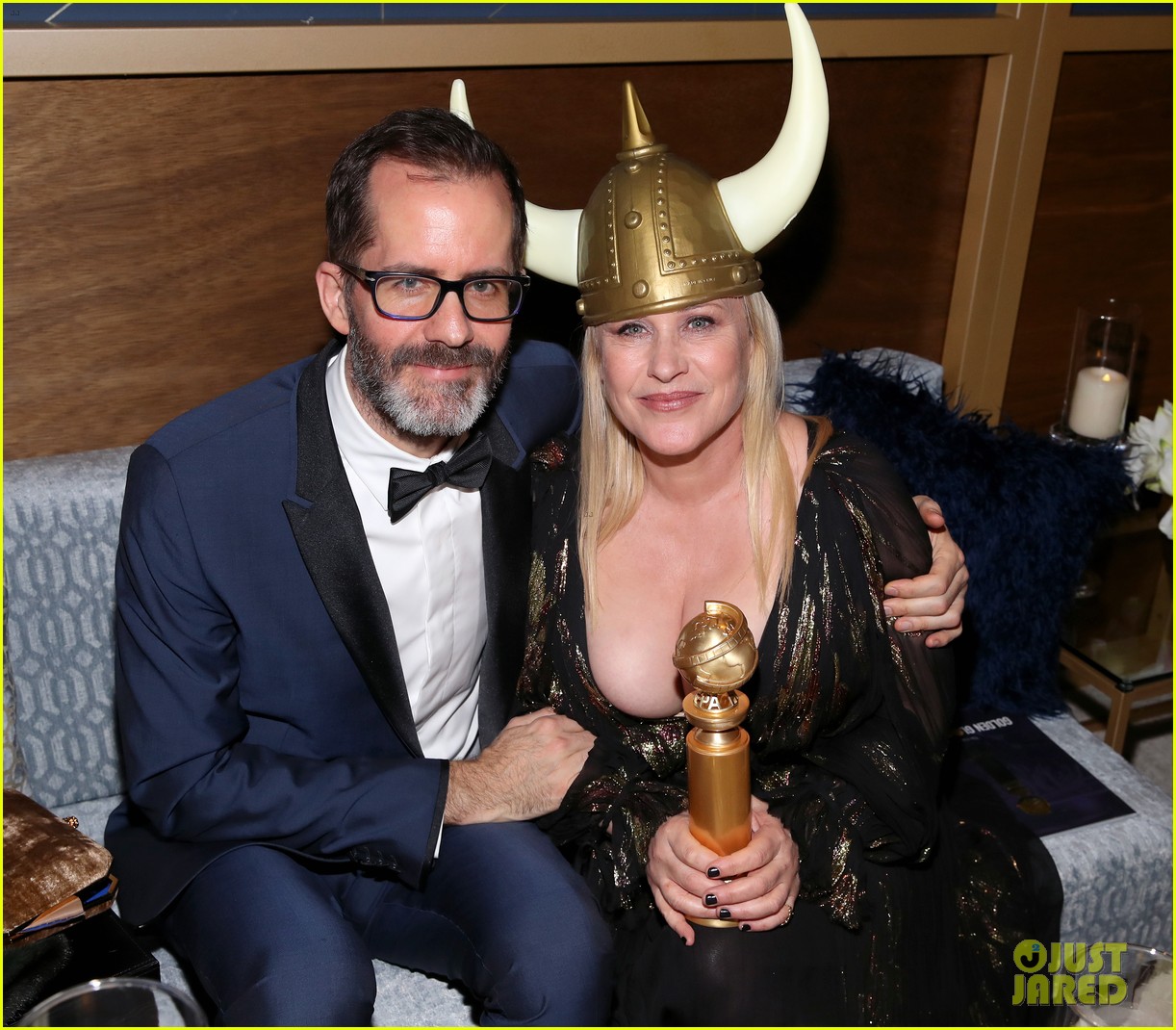 joey king patricia arquette golden globes parties 04