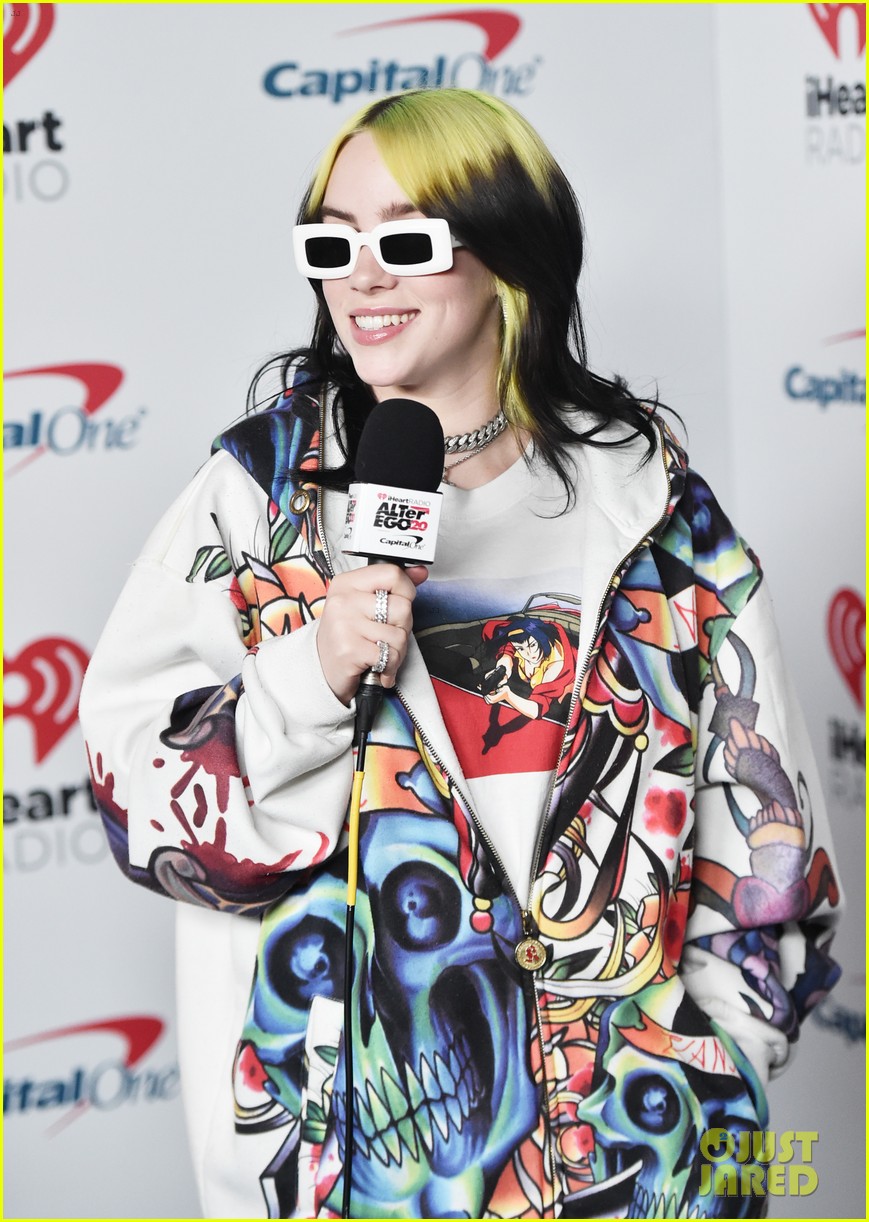 billie eilish hot pants