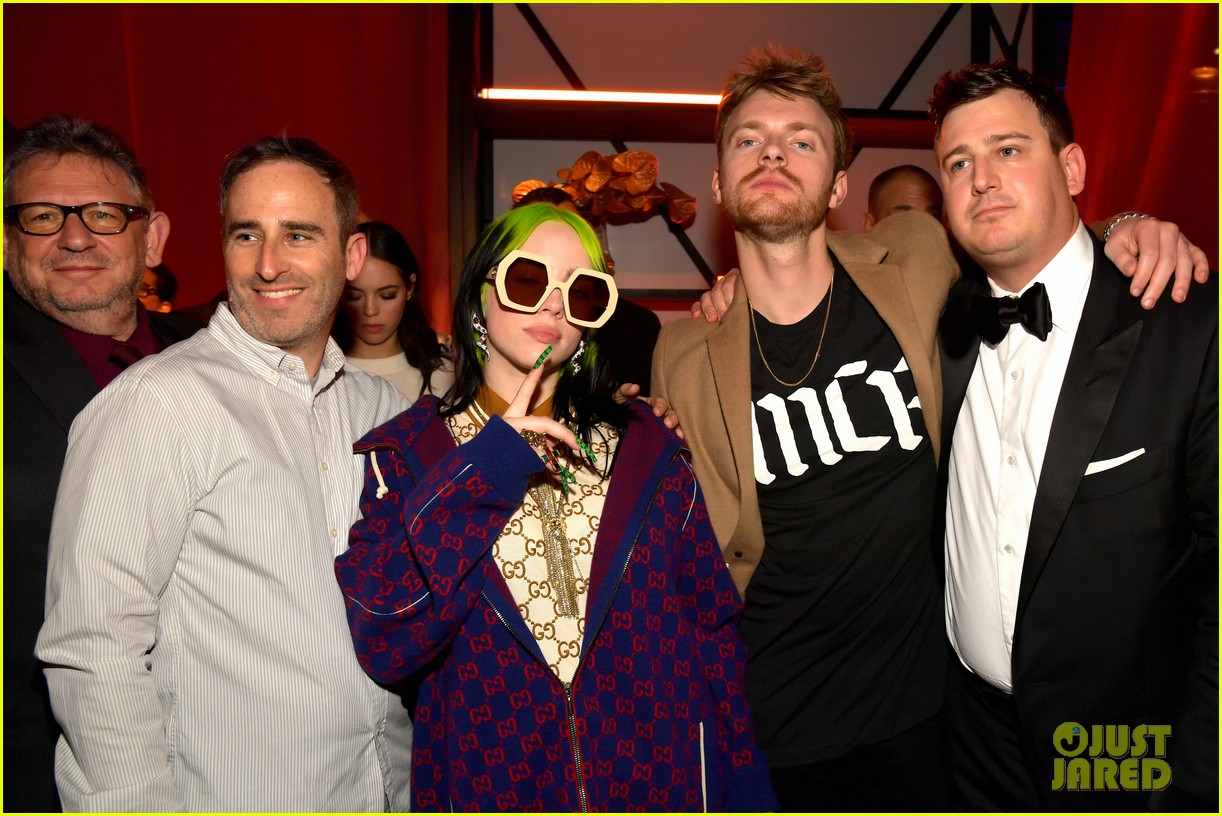 Billie Eilish & Brother Finneas Celebrate Their Wins at Universal's