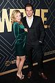 dominic sherwood attends showtime pre golden globes event with molly burnett 09