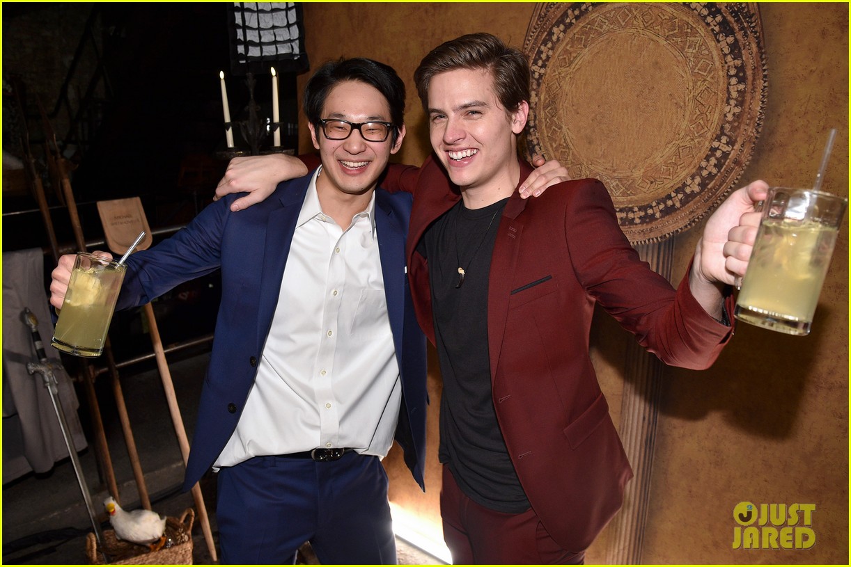 Dylan Sprouse & Barbara Palvin Step Out For 'Miracle Workers: Dark Ages