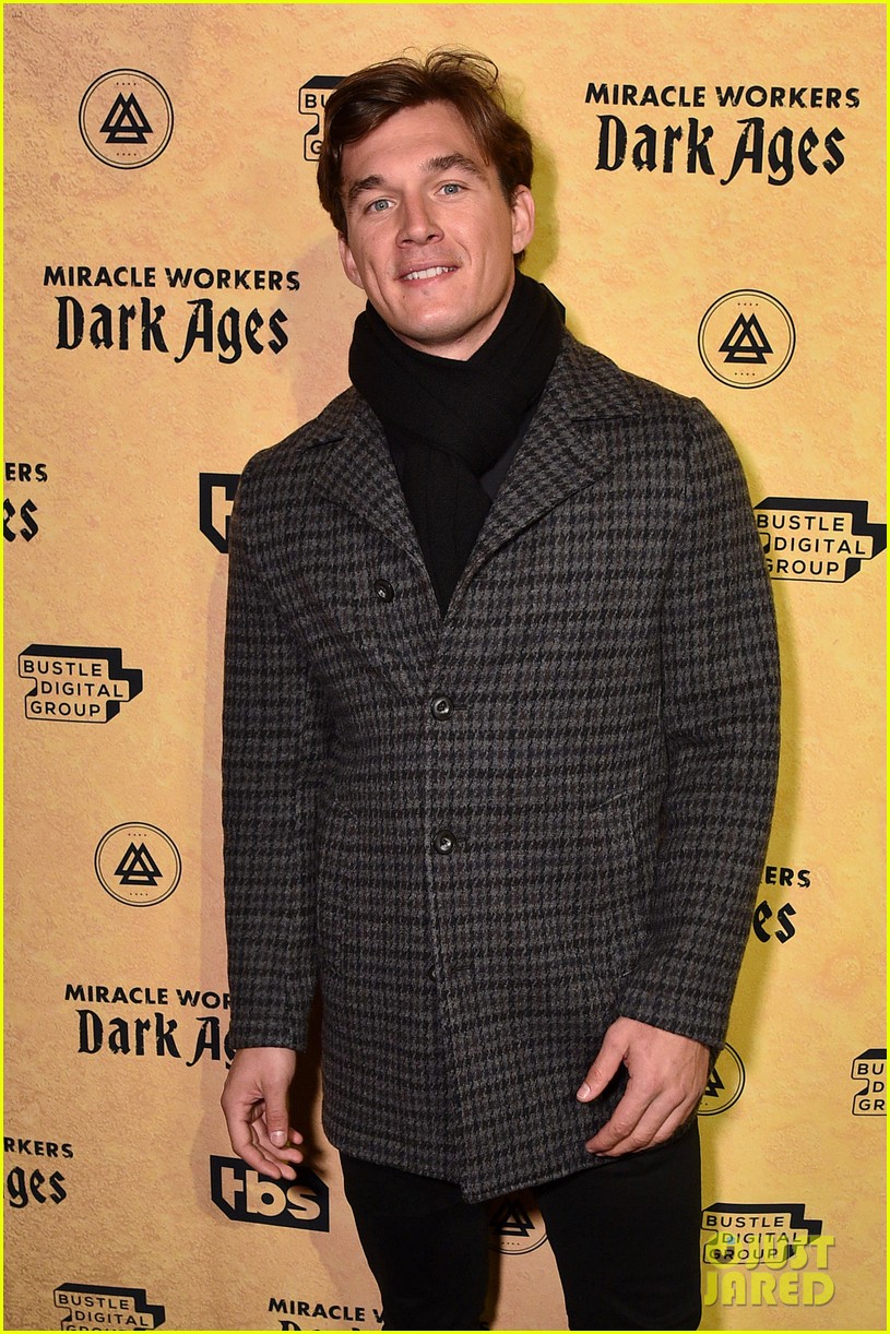 Dylan Sprouse & Barbara Palvin Step Out For 'Miracle Workers: Dark Ages
