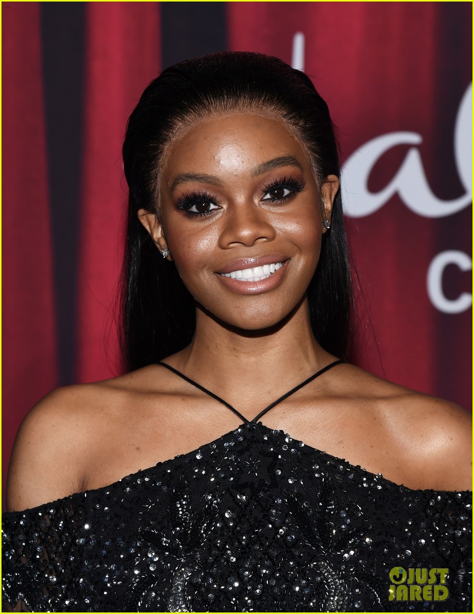 Gabby Douglas Steps Out For American Rescue Dog Show 2020 Photo 1283955 Gabby Douglas Pictures Just Jared Jr