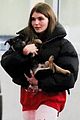 olivia jade sister bella giannulli bring their puppy out shopping 02